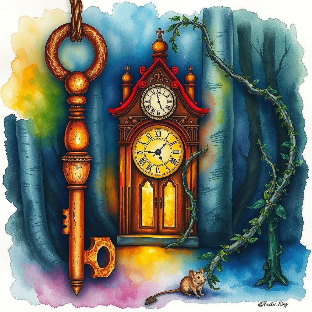 The Lost Key and the Clock