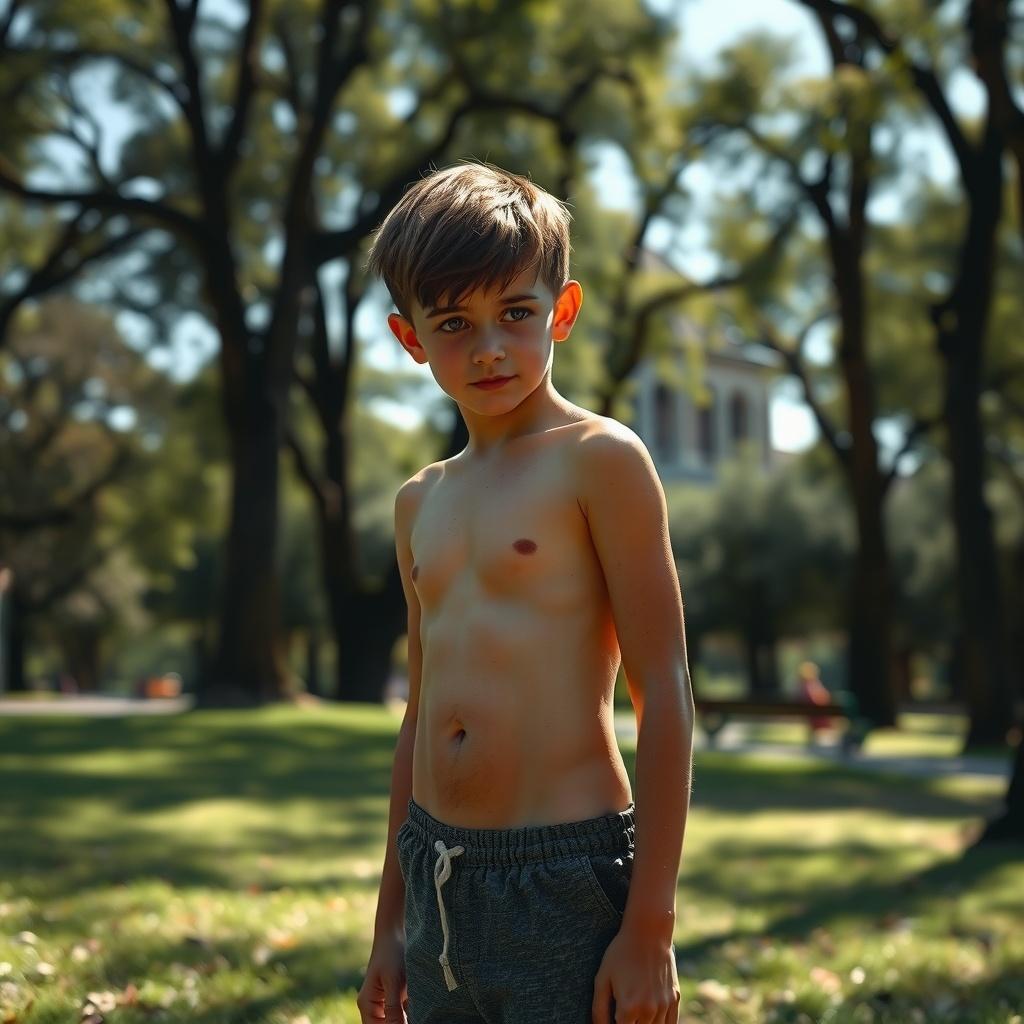 The Lonely Shirtless Kid