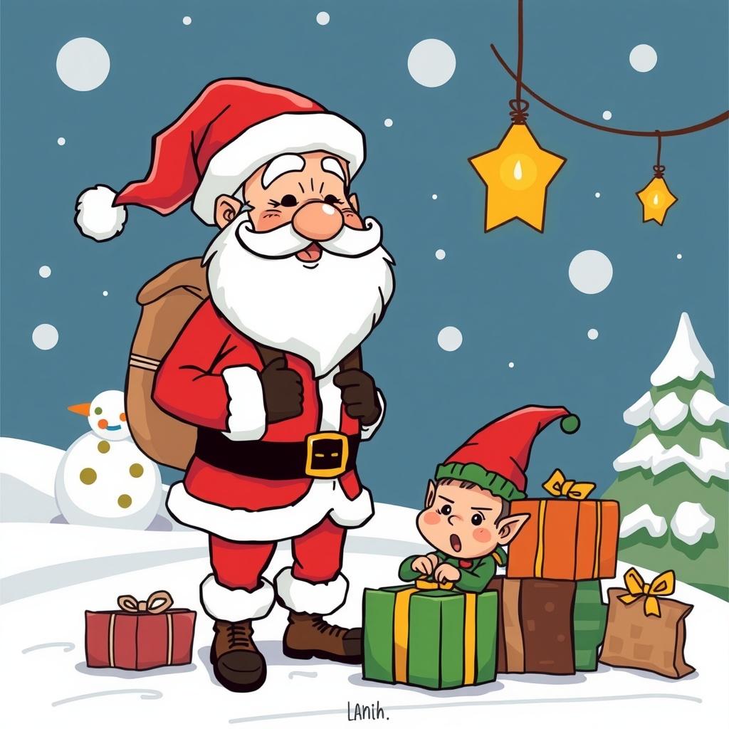 The Mischievous Christmas Eve