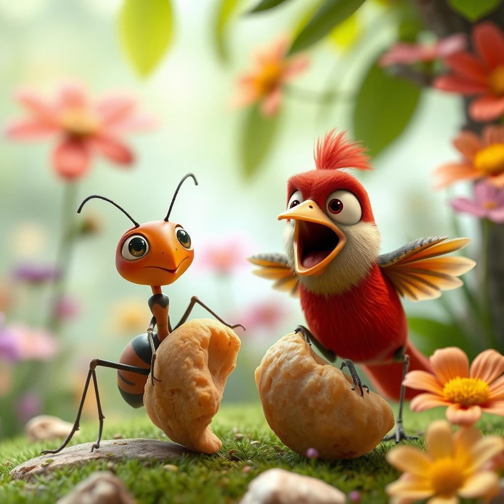 The Brave Ant's Journey