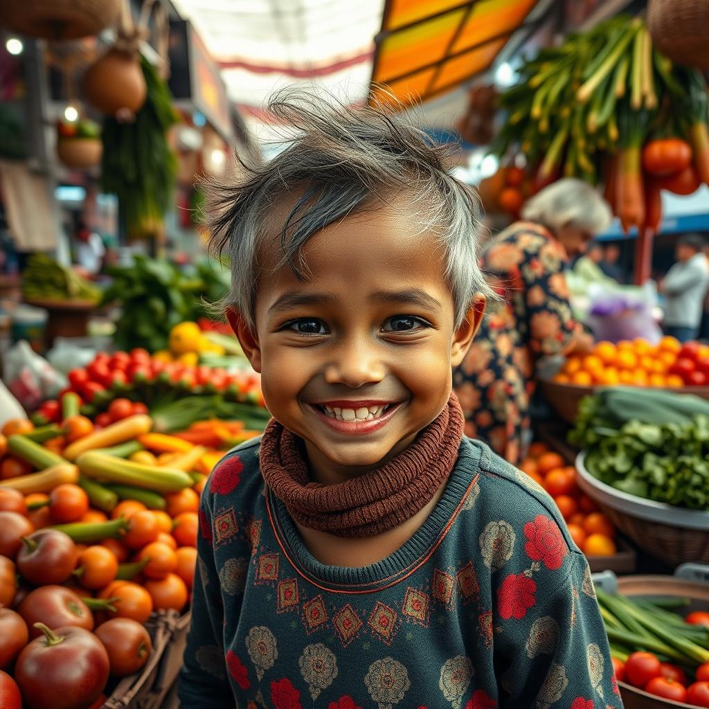 Kitu and Granny's Vegetable Adventure