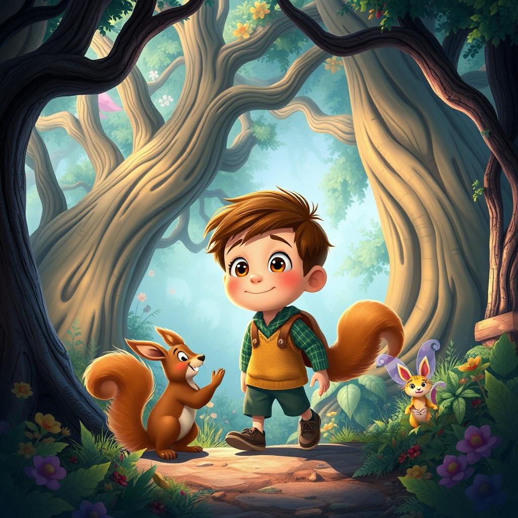 Oliver and Nutmeg's Enchanted Adventure