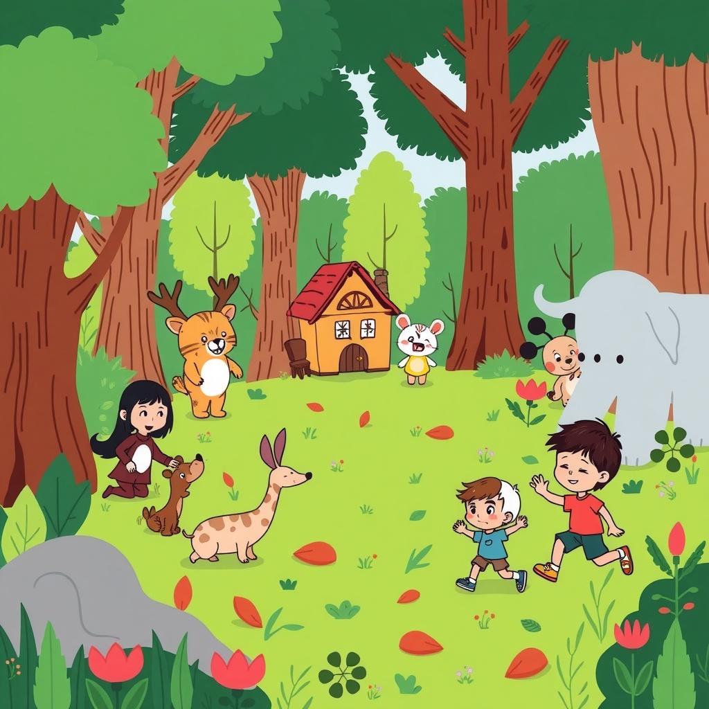 A Day with the Rainbow Fox