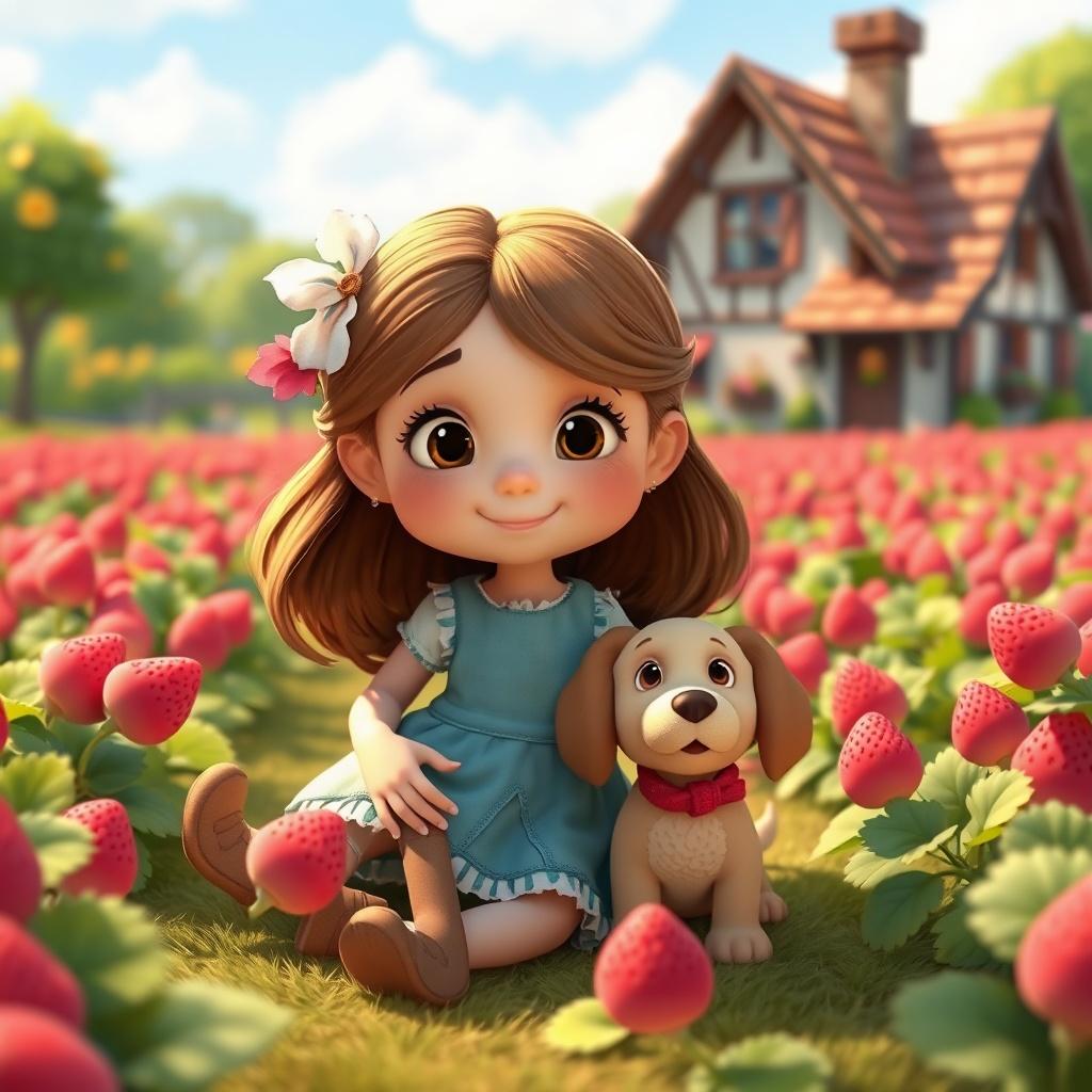 The Strawberry Adventures of Lily and Biscuit