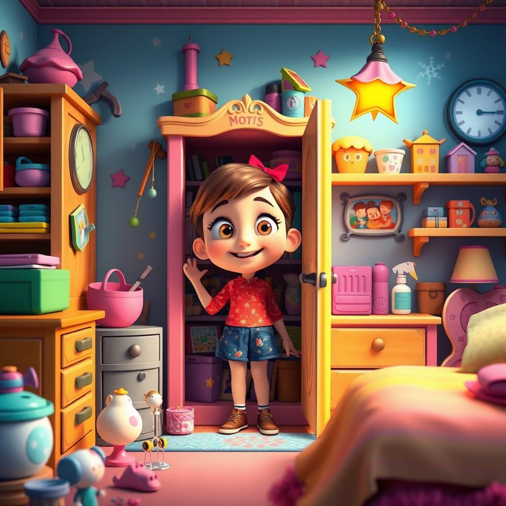 Rozy and the Magical Cupboard