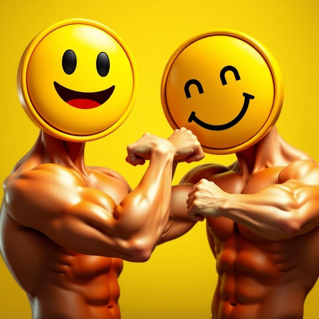 The Adventures of the Emoji Muscle Men