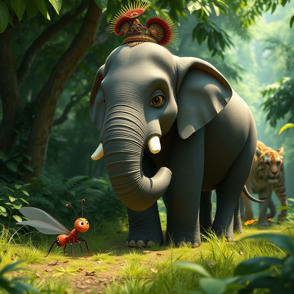 The Elephant and the Ant