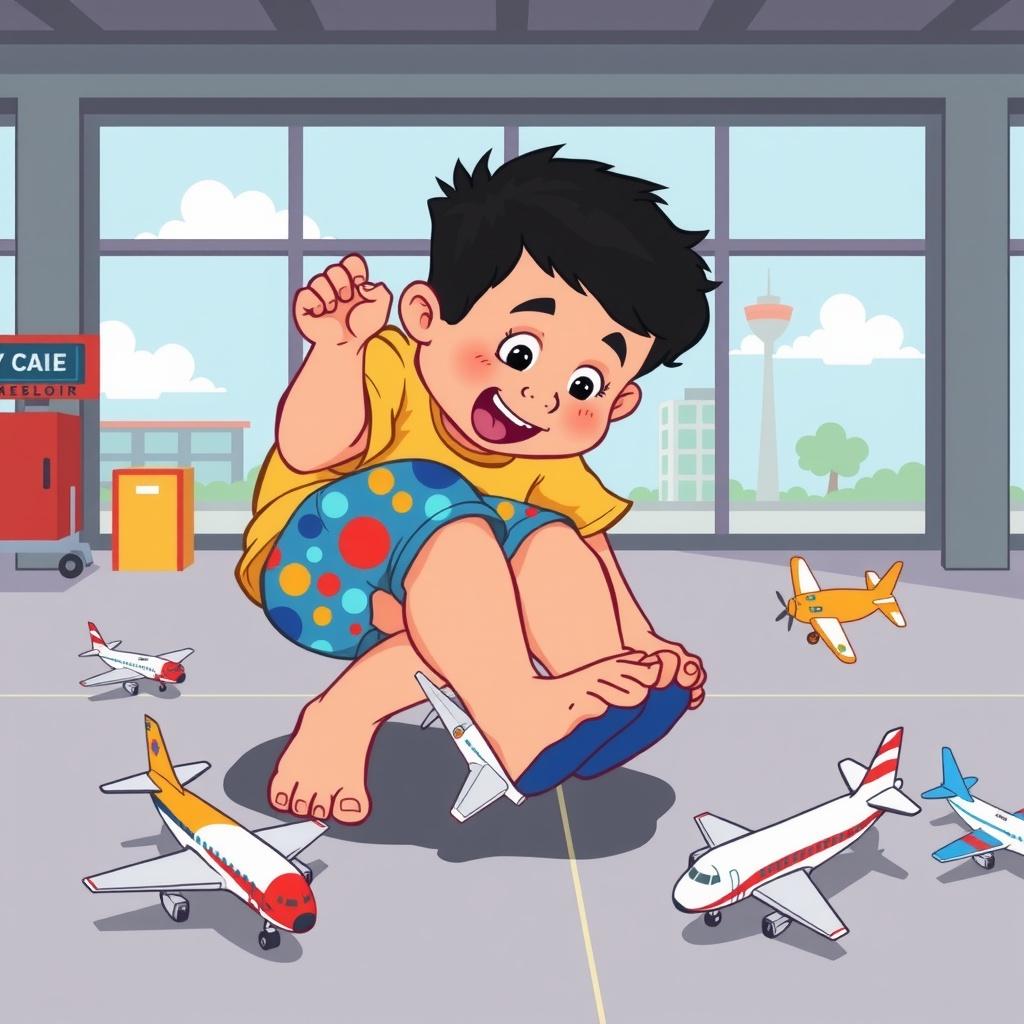 Elio and the Giant Boy's Adventure