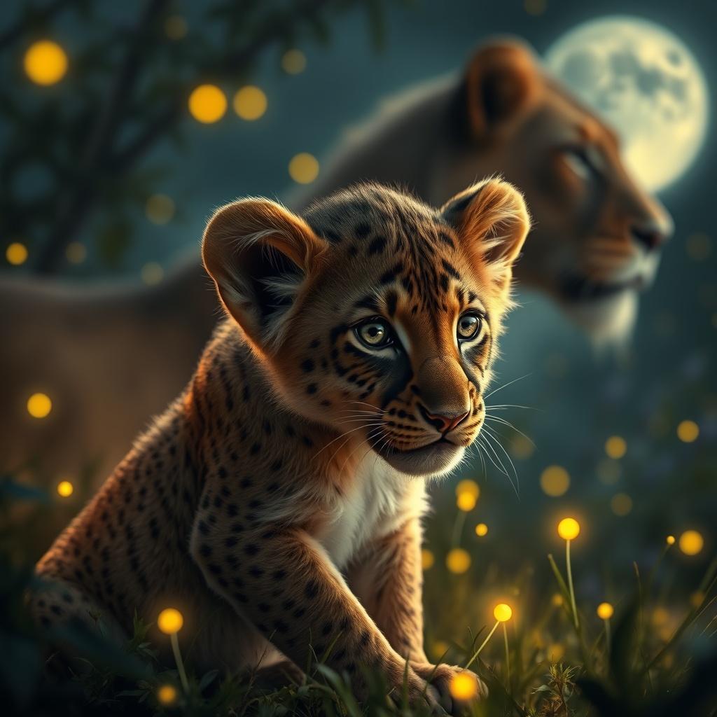 The Little Lion's Night Adventure