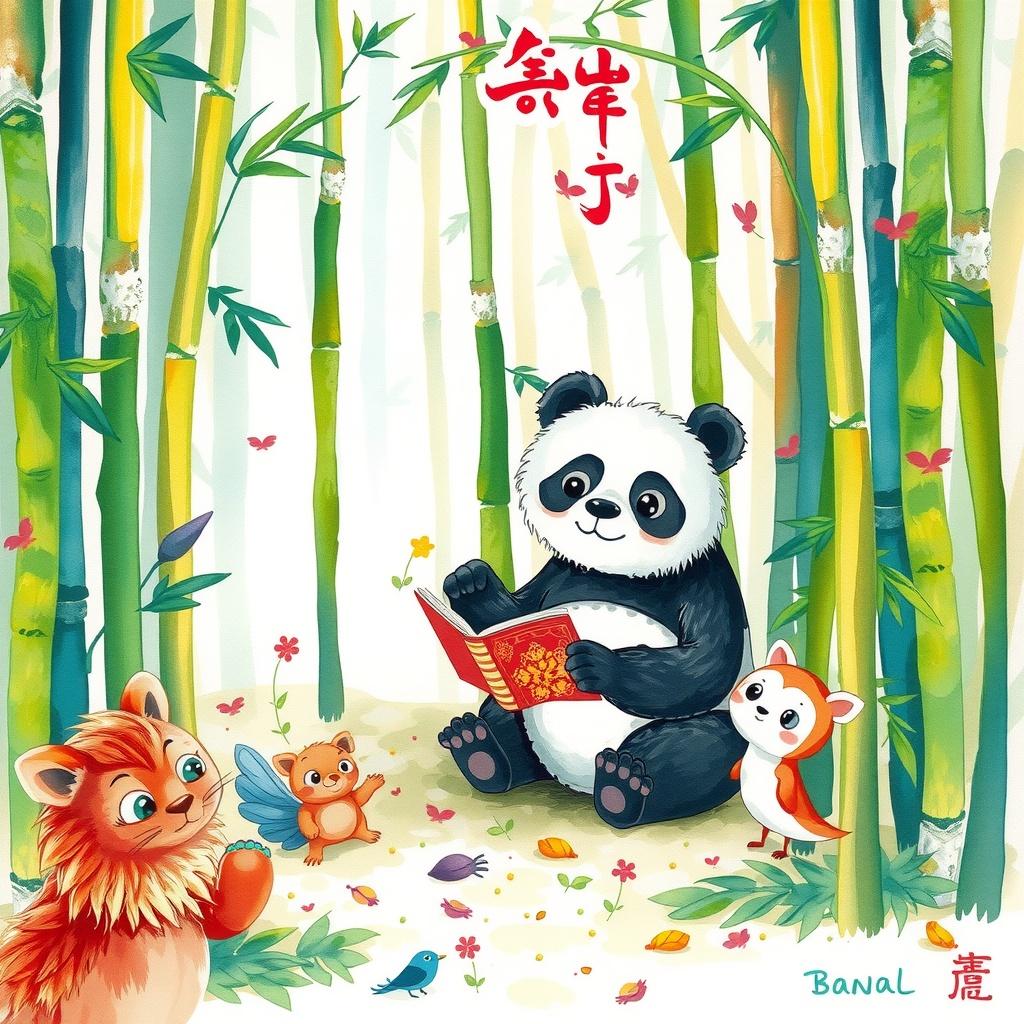 The Little Panda & the Bamboo Shadow Puzzle