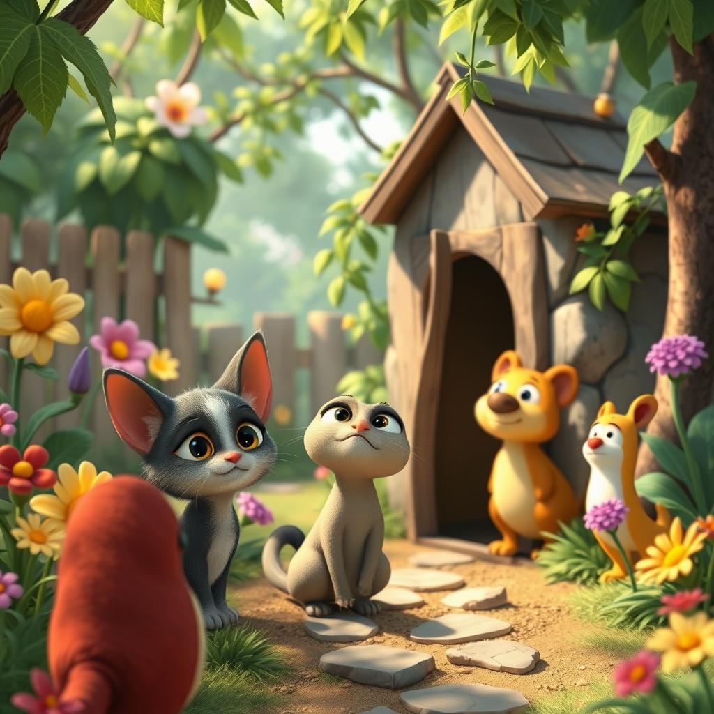 Whiskers' Enchanted Adventure
