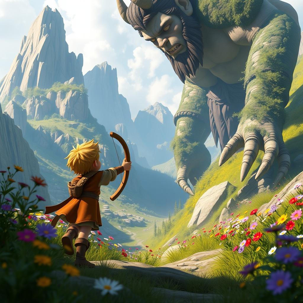 David and the Giant