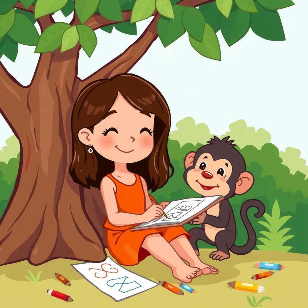 Drawing with a Monkey