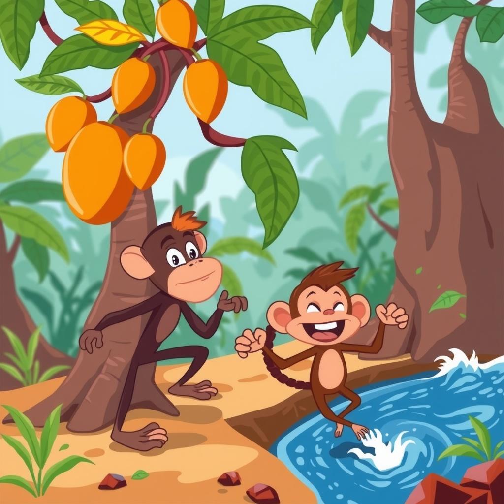 The Wise and the Foolish Monkey