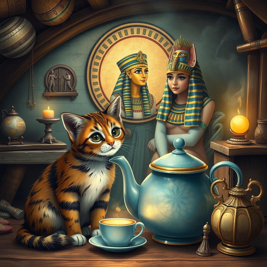 The Time-Traveling Tea Party