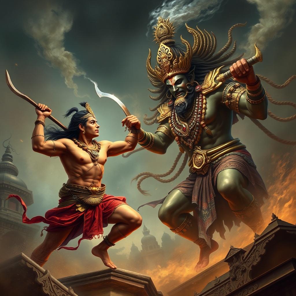 Hanuman's Divine Journey