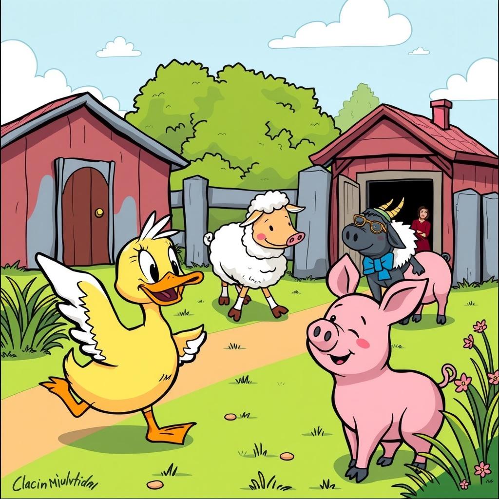 Curious Daisy's Farm Adventure