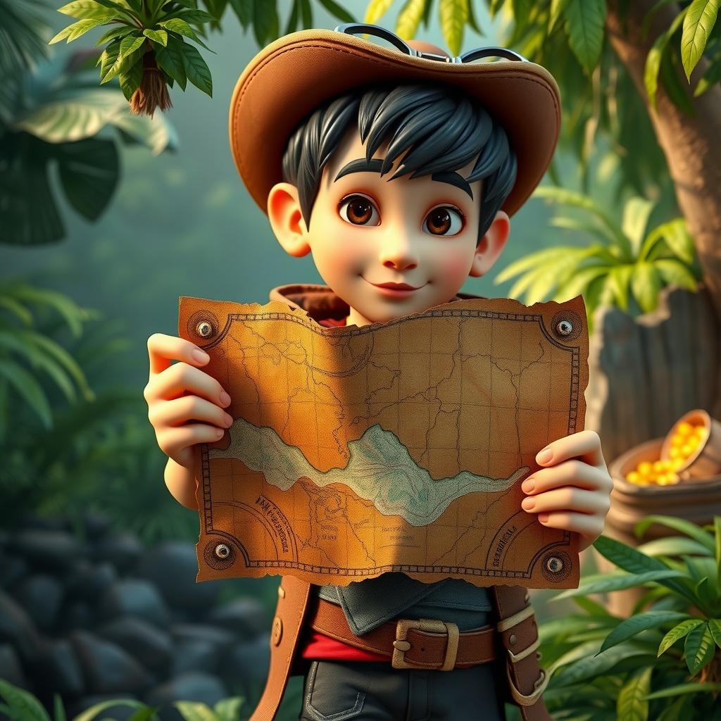 Lian and the Lost Treasure Map