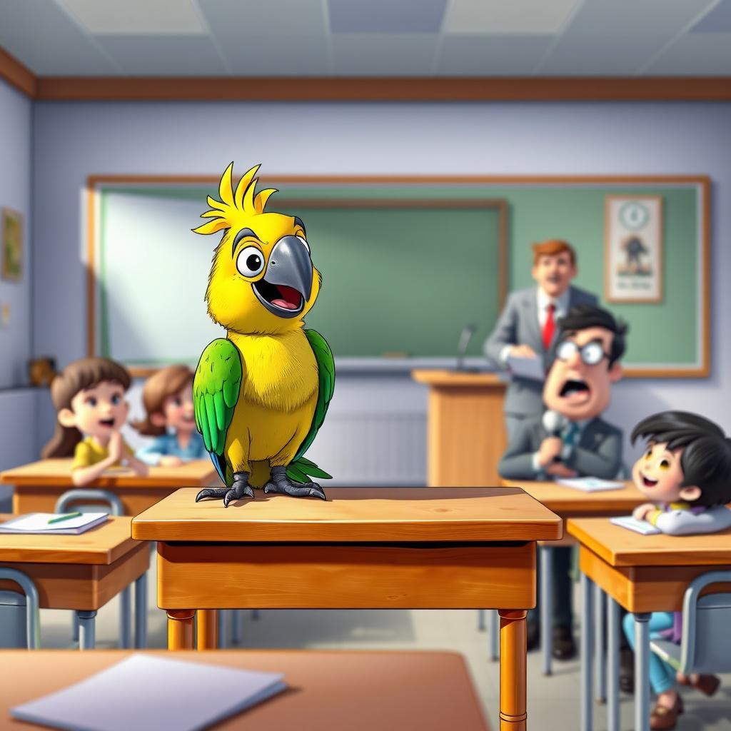 The Clever Parrot's Retort