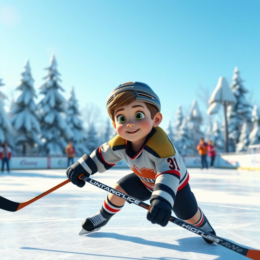 The Rise of a Hockey Star