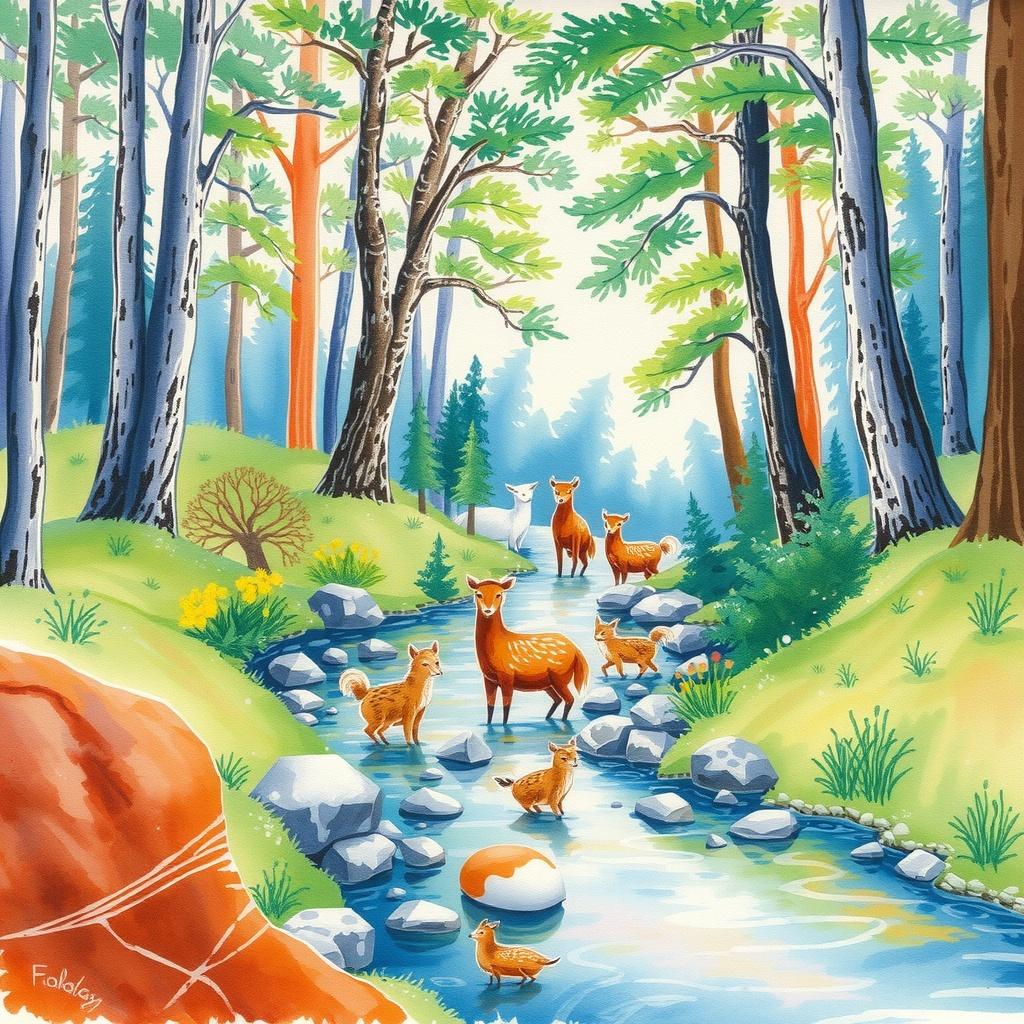 By the Stream