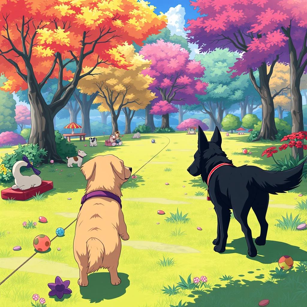 The Lonely Black Dog