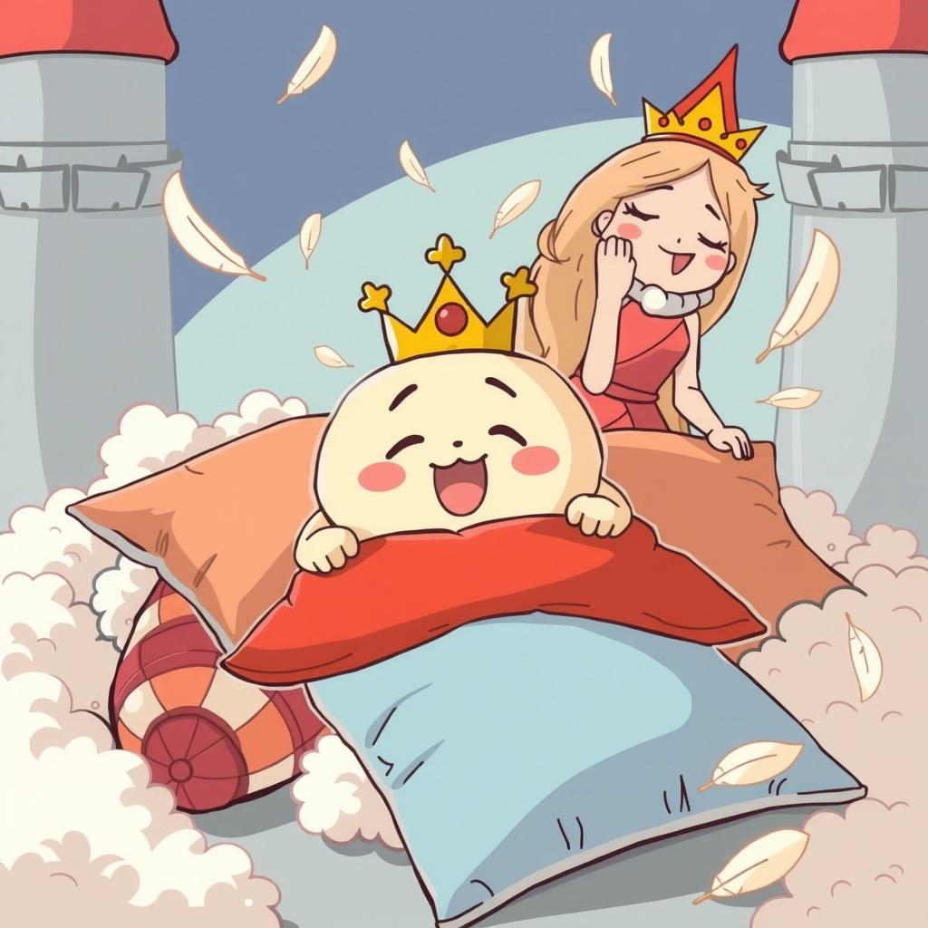 Prince Pudding and the Great Pillow Battle