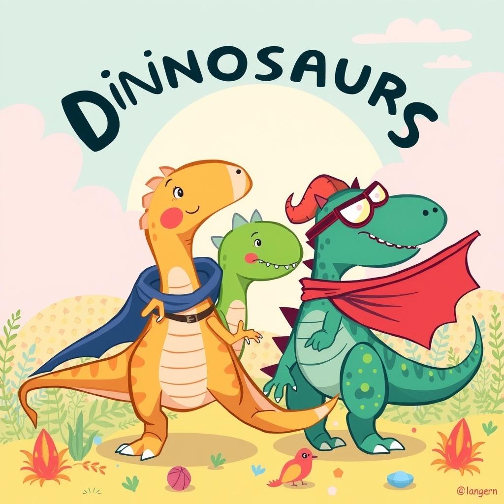 The Daring Dino Heroes