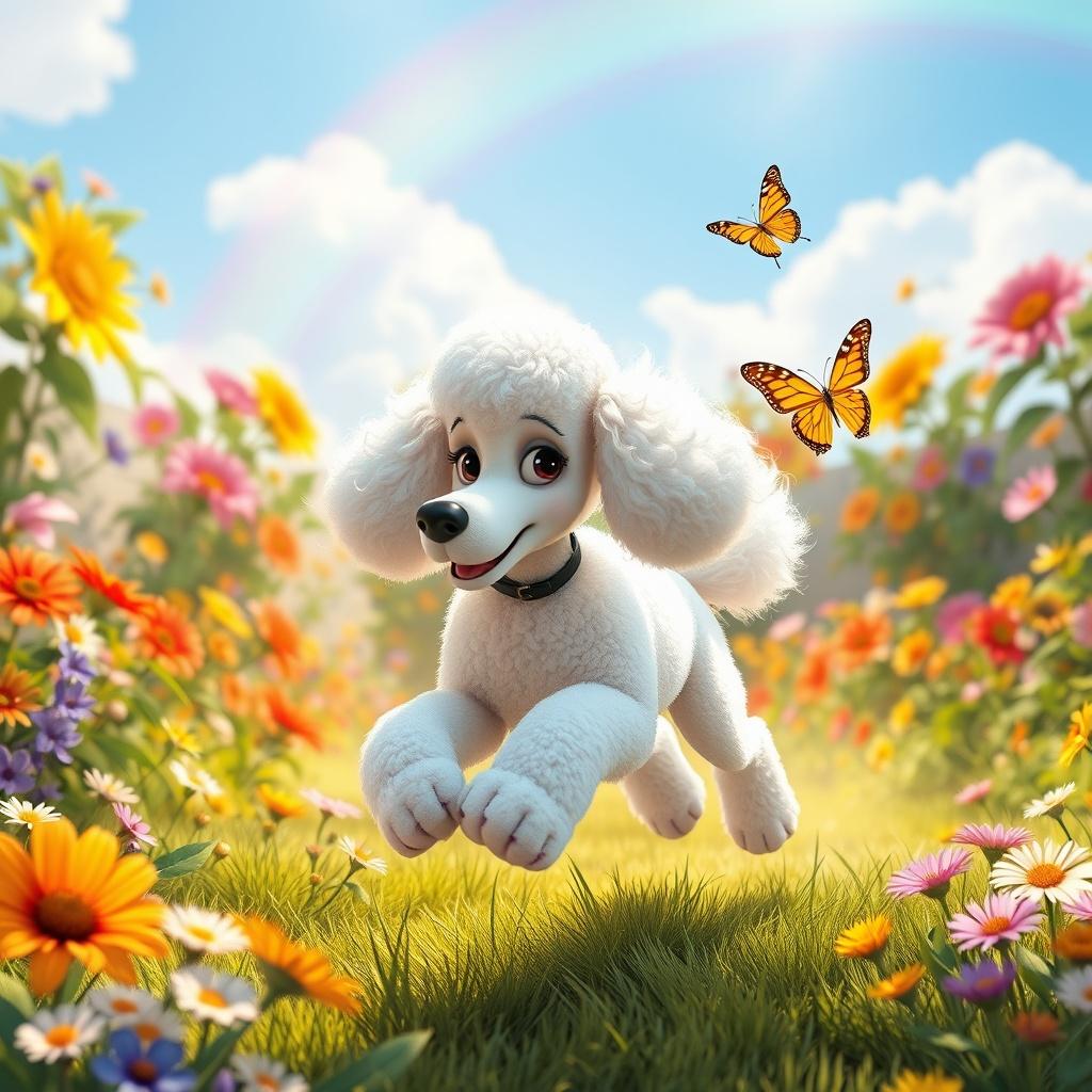 The Adventures Of Promise The Poodle: Butterflies