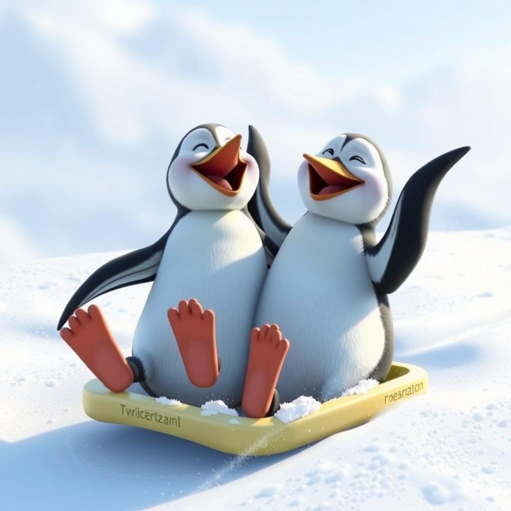 The Joyful Sledding Adventure