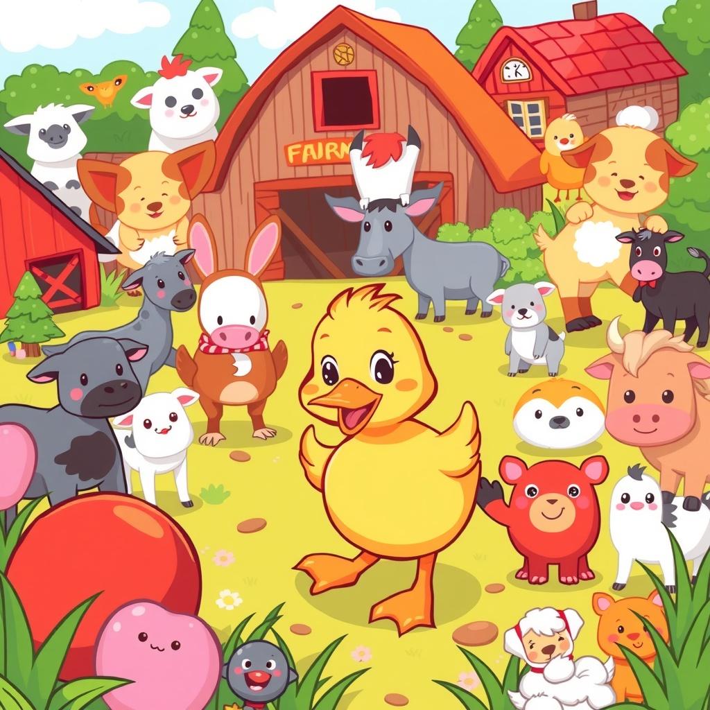 The Lost Duckling's Journey