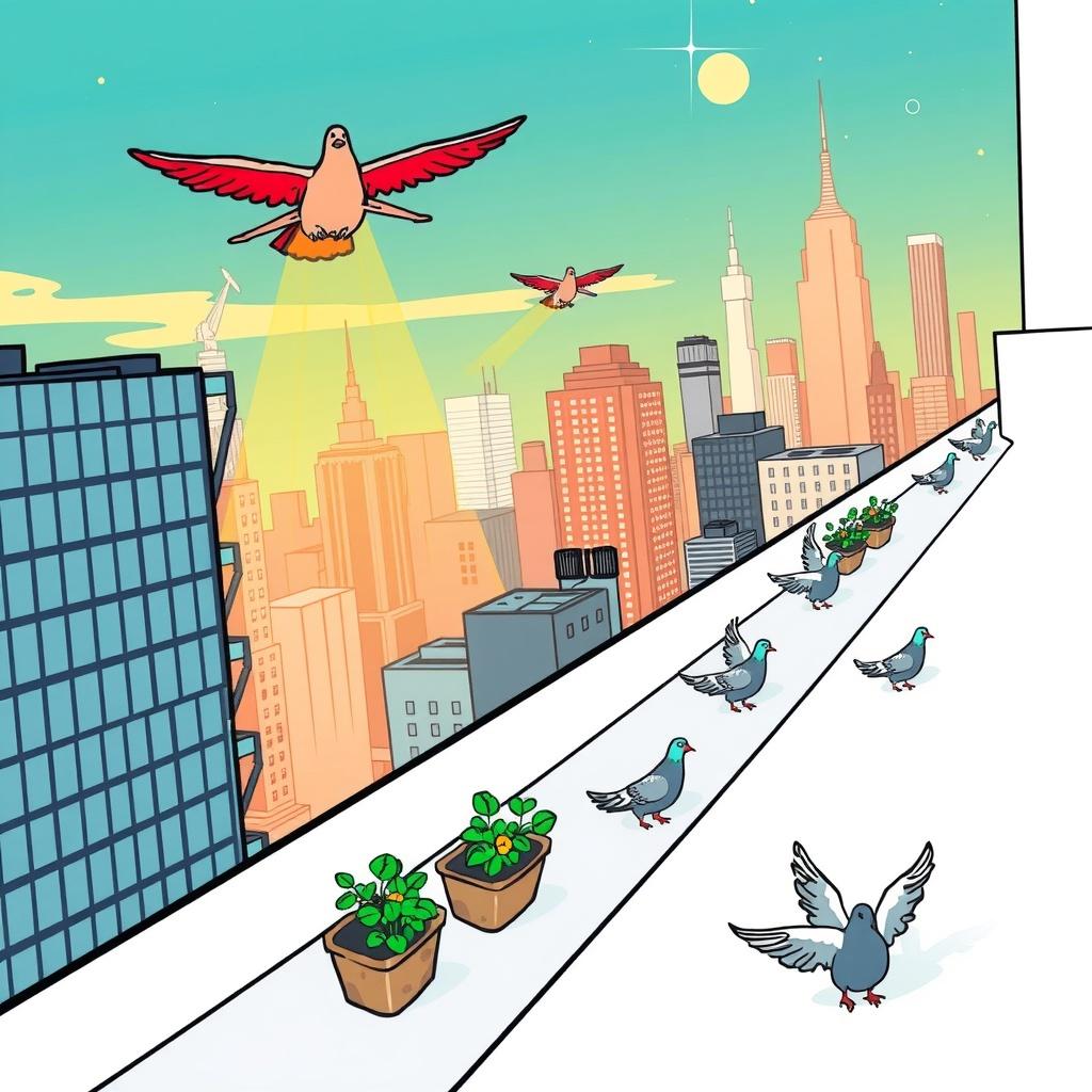 The Pigeon and the Drones