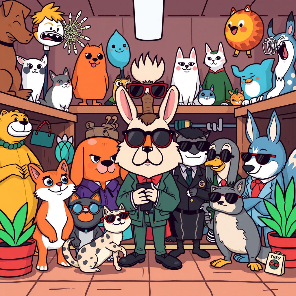Tiniest Animal Store: 007 Parody