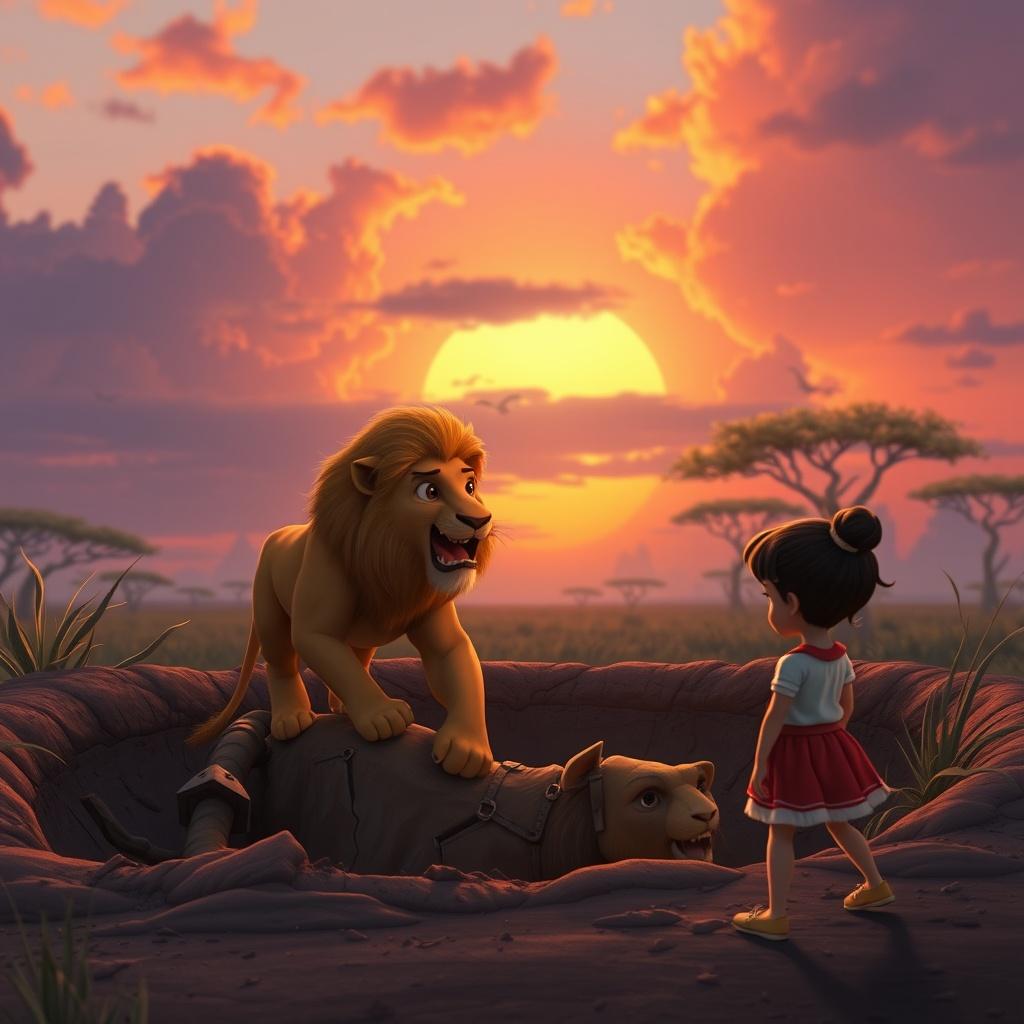 The Lion and the Girl