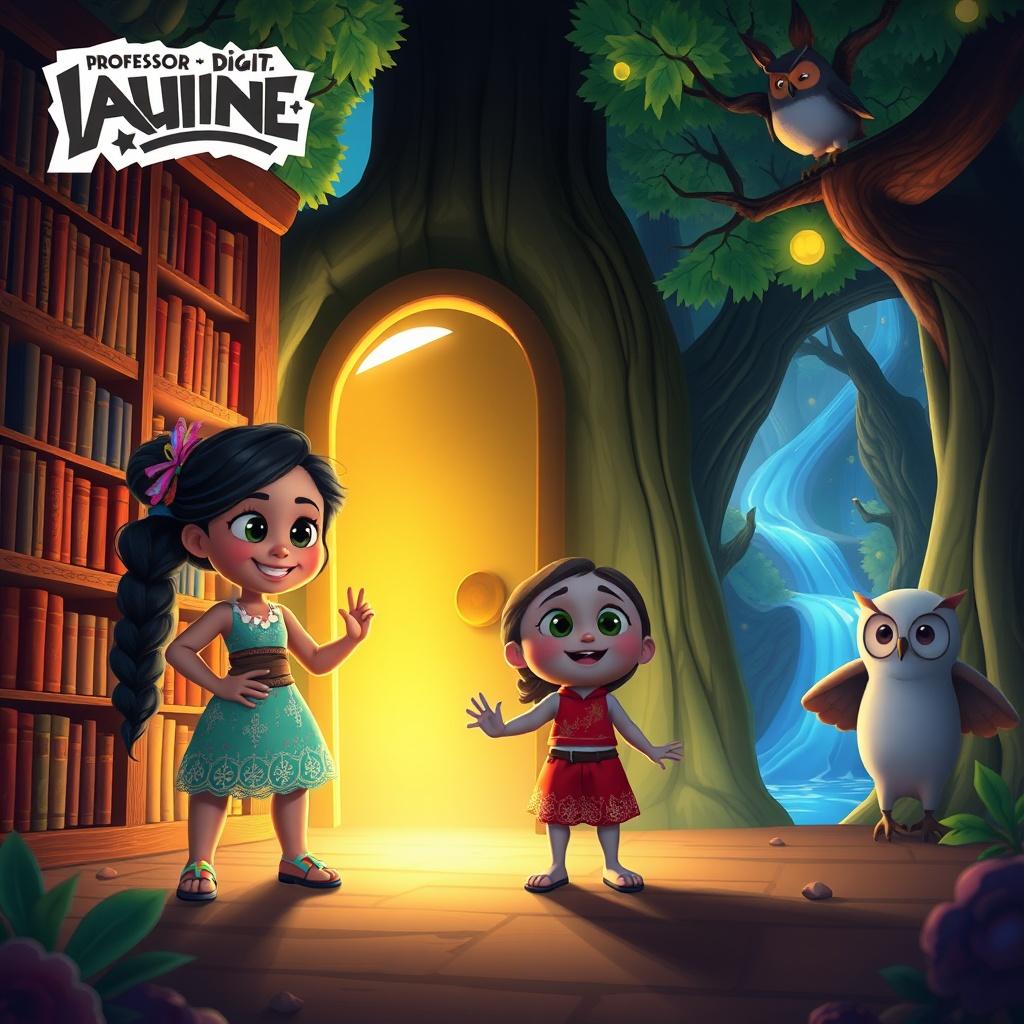 Lani and Bimo's Adventure in the World of Mathematics