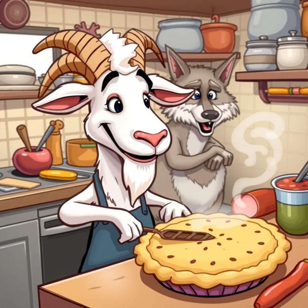 The Goat’s Wild Cooking Show: How to Make Wolf Pie