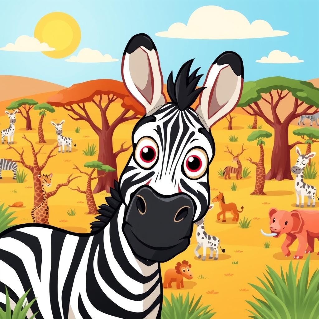 The Inquisitive Zebra