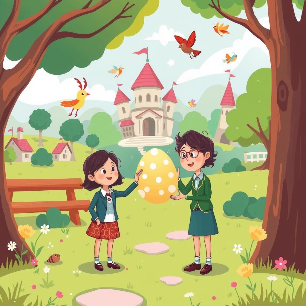 The Magical Egg Adventure
