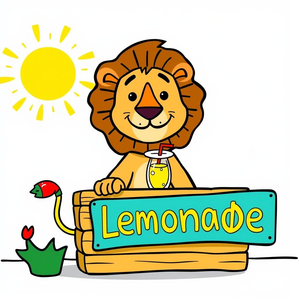 Leo the Lion’s Lemonade Stand
