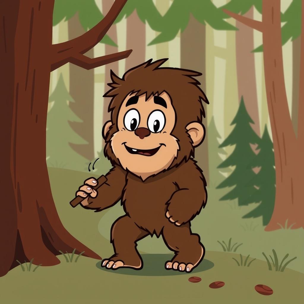 The Journey of Young Sasquatch