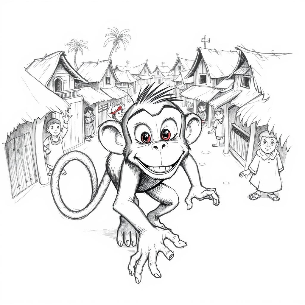 The Clever Monkey's Lesson