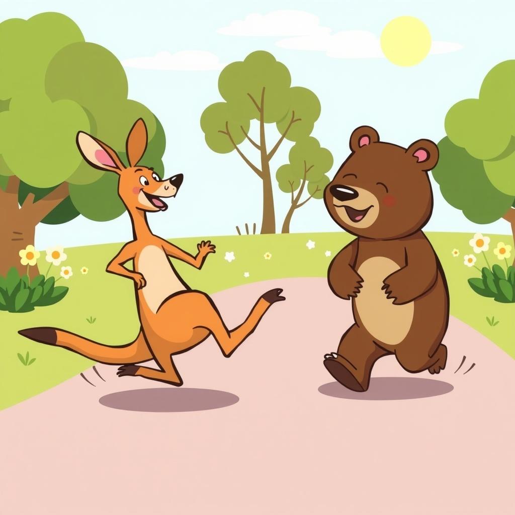 The Great Kangaroo and Bear Competition