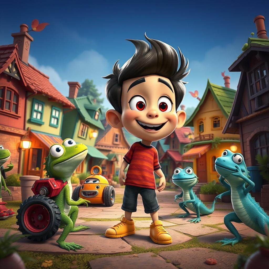 Max and the Lizard Adventure