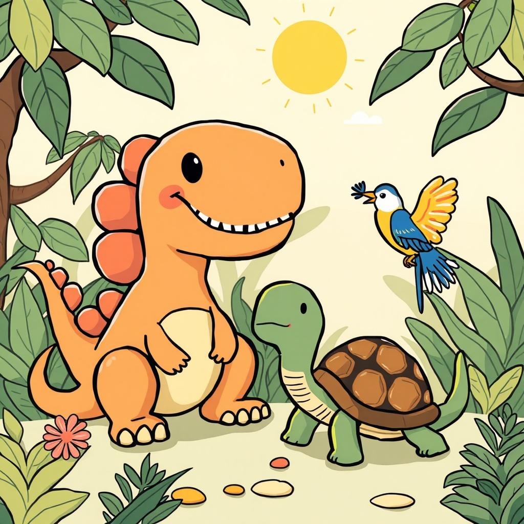 The Sharing Dino Adventure