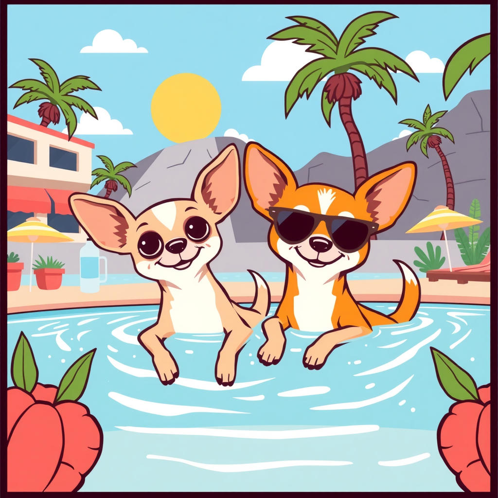A Chihuahuas’ Dream Vacation