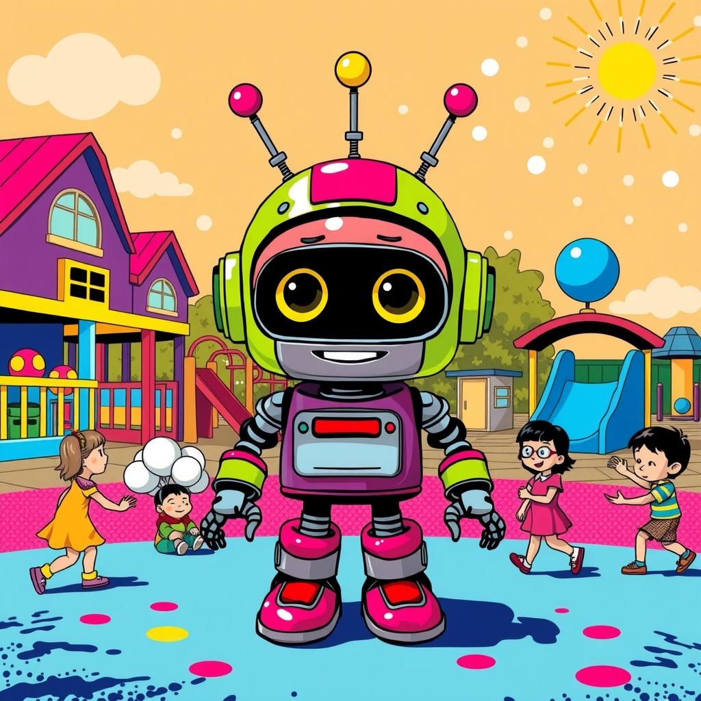 The Little Robot's Journey
