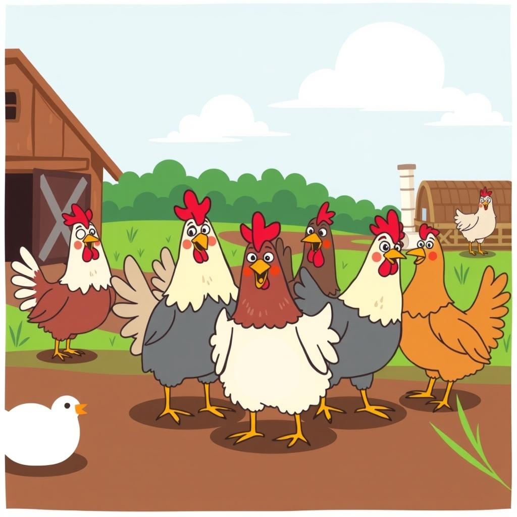 Chickens Make Camaraderie: I am not for Dinner