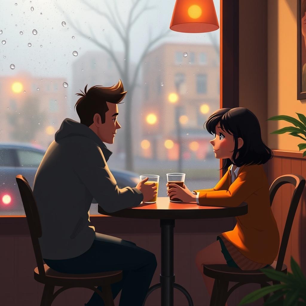 The Girl at the Café: Unveiled Fates