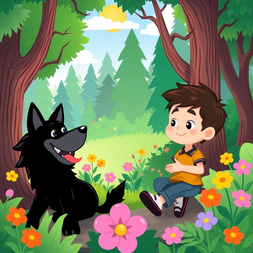 Il Lupo e il Bambino | Story.com, image size:1024x1024