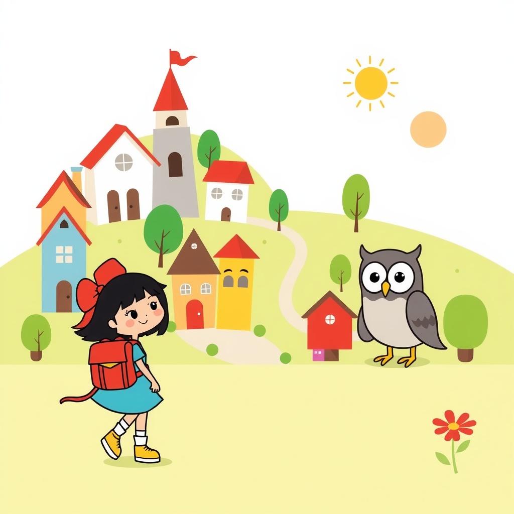 Harmony Hill and Luna's Backpack